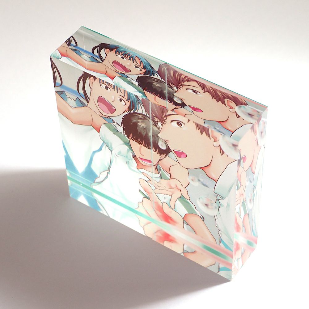 フラジャイル30巻発売記念　アクリルブロック