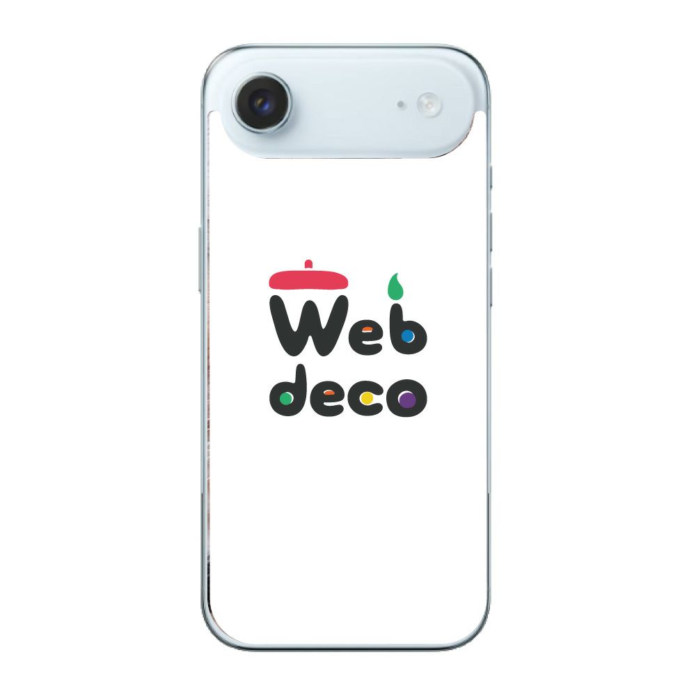 Web deco iPhone スキンシール 【 iPhone 17 Air 用 】【 4個セット 】
