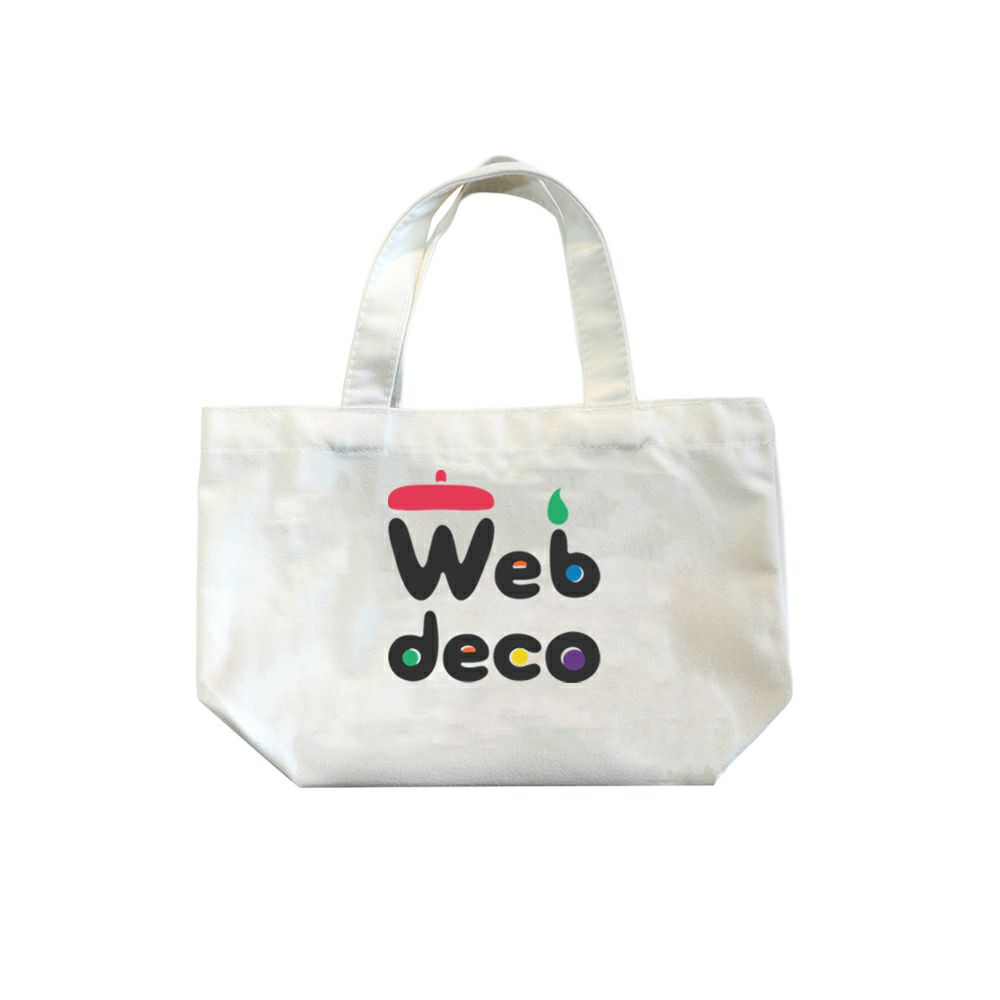 Web deco バッグ 【ミニ トート バッグ】