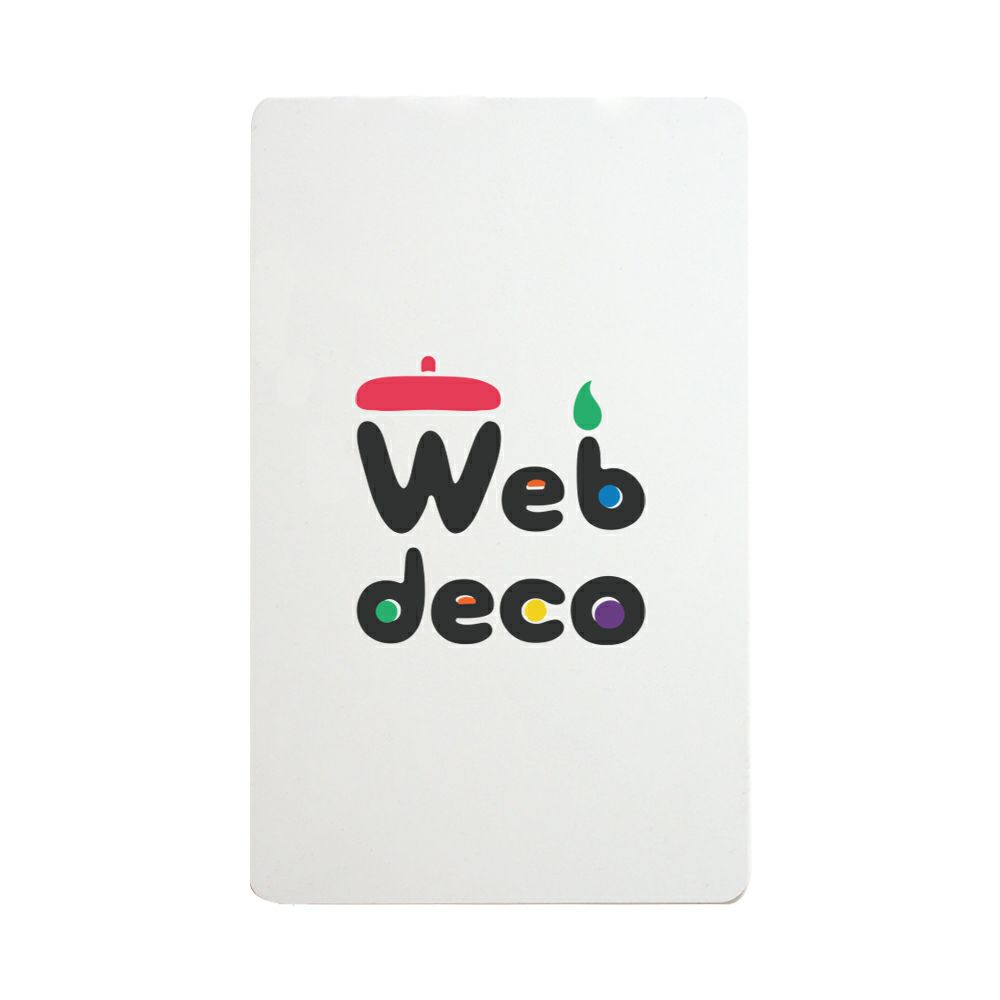 Web deco デジタル名刺カード【NFCカード】【縦】